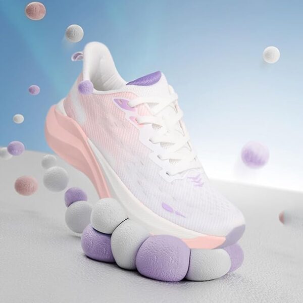 Hawkwell Women's Cloud Zero Active Cushion Breathable Tennis- WHITE PINK