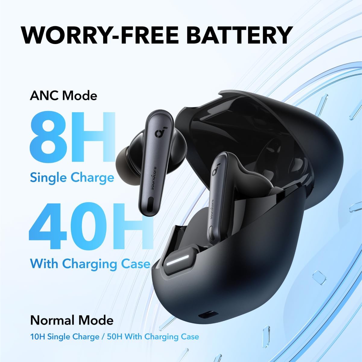 soundcore by Anker Liberty 4 NC Adaptive Noise Cancelling Earbuds - Image 3
