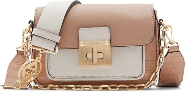 ALDO Womens Celestica handbag- LIGHT BROWN