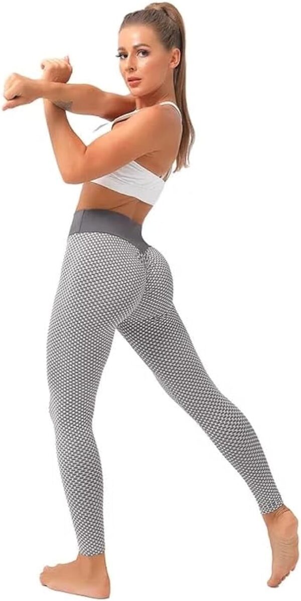 LEG1 LESS DRAMA High-Waisted Women's Leggings- GREY