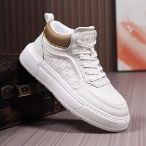 SKY VIEW Men's Fashion Shoes- WHITE