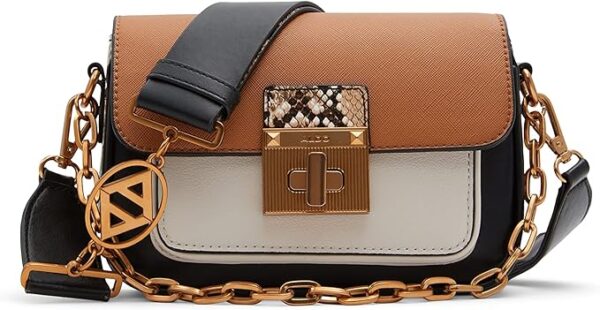 ALDO Womens Celestica handbag-BROWN